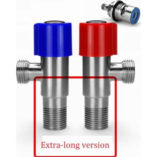 1 pair) VIBORG SUS304 Stainless Steel Casting Lead-free Angle Valve Angle Stop Valves, KS-A08