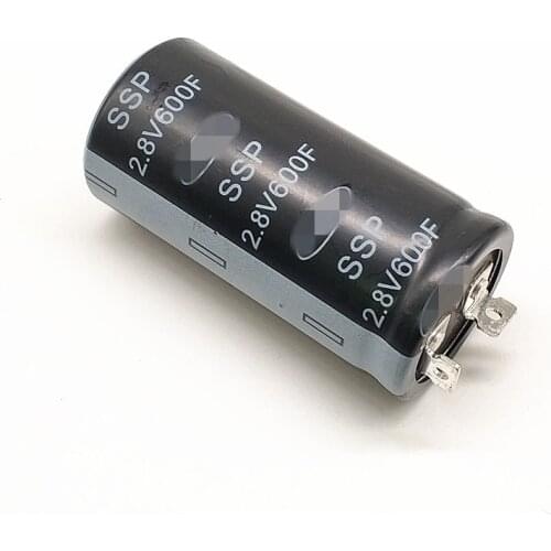 1pcs 2.8V 600F SSP Series High Current Power Supply Automotive Rectifier 2.8V600F Car capacitor