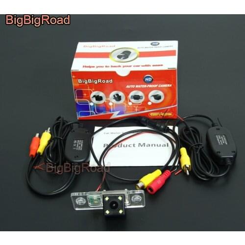 BigBigRoad For Volkswagen Touareg Tiguan Golf Touran Jetta MK4 Bora A4 Car Rear View Reverse Backup Parking Camera Waterproof