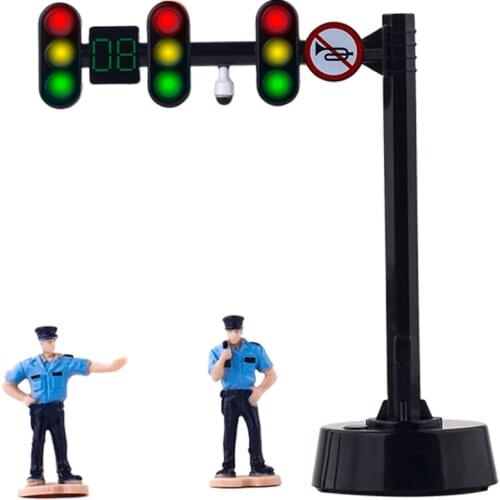 Color Amber Traffic Light Traffic Signal Lighthouse Early Education Safety Education Props Childrens Toys Sound and Light Toys