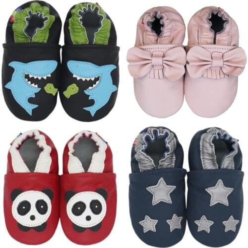 Baby Shoes Soft bebe Leather newborn booties for babies Baby Boys Girls Infant toddler Slippers First Walkers sneakers