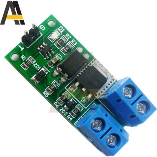 3.3V-24V 8A Isolation Flip-Flop Latch Switch Module BistableSingle Button 12V 24V LED Relay Solenoid Valve for Arduino MEGA