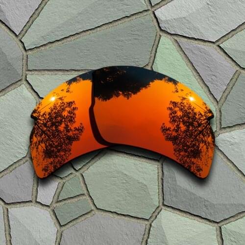 Red Orange Sunglasses Polarized Replacement Lenses for Oakley Flak 2.0 XL