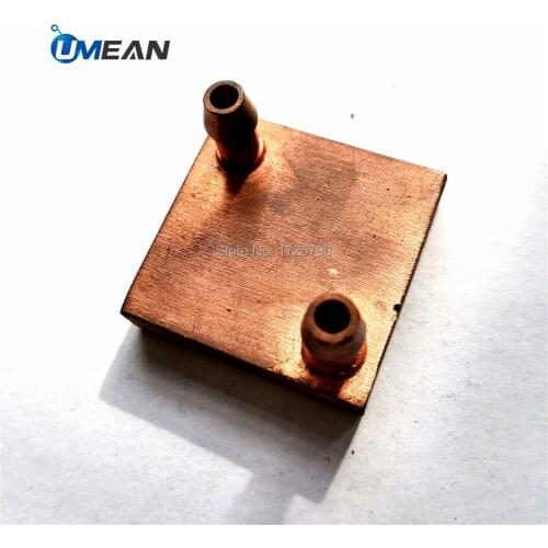 Copper Water Cooling Block Liquid Heatsink Radiator for Semiconductor Cooler Kit 12706 Peltier Computer CPU GPU