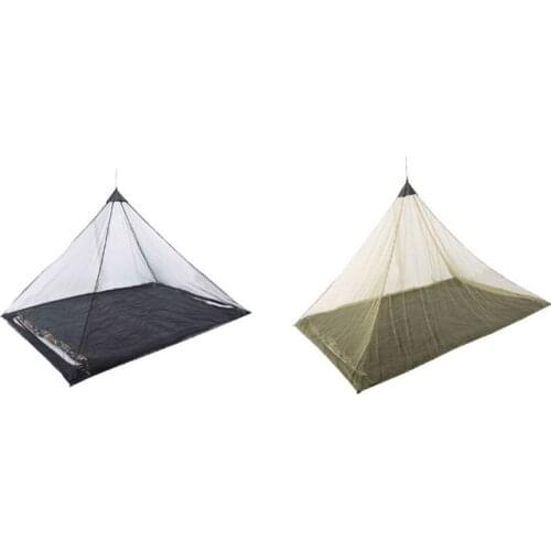 Outdoor Lightweight Sleeping Tent Bug Netting Foldable Ultralight Mosquito Net with Portable Drawstring Storage Bag