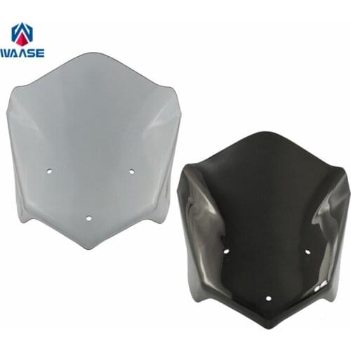 Waase Windshield For BMW F800R F 800 R 2015 2016 2017 2018 2019 2020 Double Bubble Windscreen Shield Screen