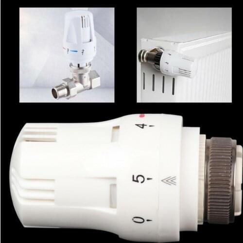 Plumbing Thermostatic Valve Pneumatic Temperature Heater Control Remote System Controller Radiator Head For Heating Valve