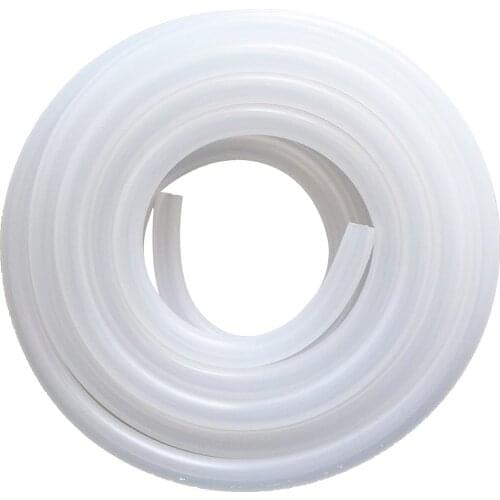 1/4" ID x 3/8" OD Pure Silicone Tubing - High Temp Kink-Free Hose Tube for PC water cooler radiators, fountains etc. (100 Feet)