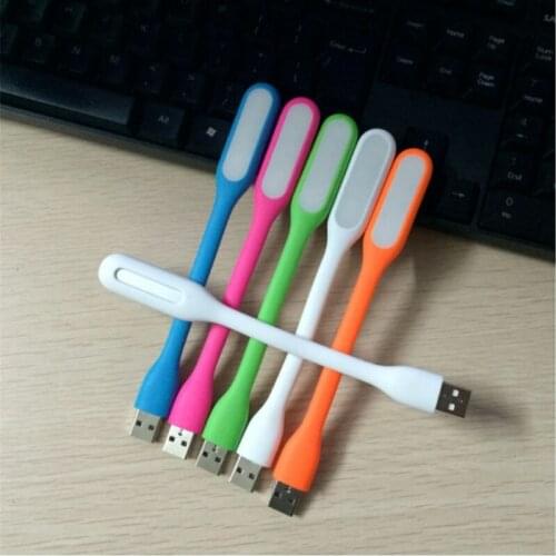 1PCS LED USB Lamp Book Light Mini Portable USB LED Light Power Bank Portable Notebook LED Reading Desk Light USB Night Lights