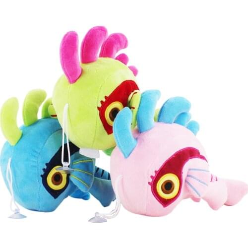 3Style 26cm High Quality Murloc Plush Dolls Lovely Fish Stuffed Toy Animal Soft Figures For Baby Gift 3Colors