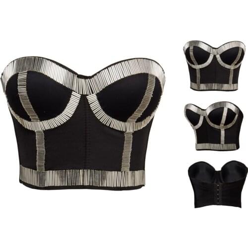 Free Shipping Hot Style Women Sexy Corset Hand Made Beading Fashion Unique Design Shapers