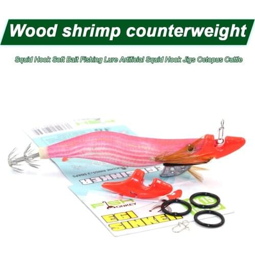 2pcs Artificial Jig Wobblers Crankbait Fishing Squid Jig Tip Run Weight Chin Sinker Multi Jointed Swimbait Hard Artificial Bait