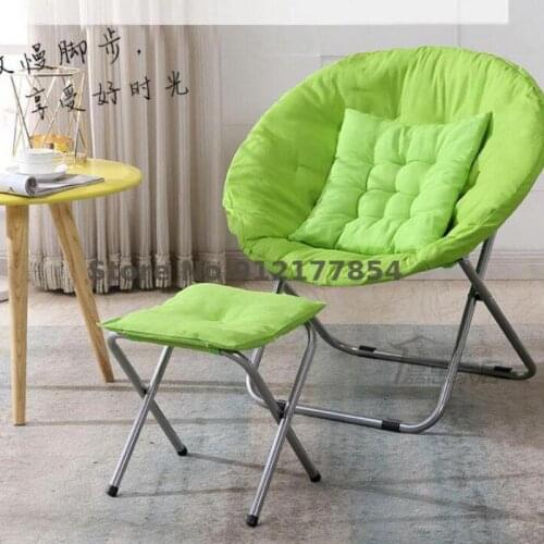Lazy Chair Moon Sun Radar Net Red Student Dormitory Round Chair Balcony Folding Sofa Chair Back Chair