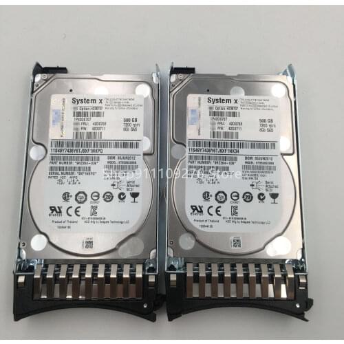Original for IBM Server Hard Disk 42D0707 42D0708 42D0711 500G 7200 rpm 6Gb SAS
