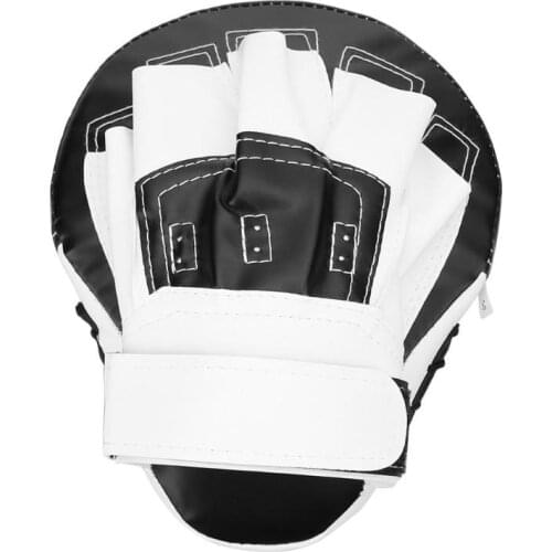 PU Foam Boxing Gloves Pads Hand Target MMA Thai Kick Pad Kit Black Karate Training Mitt Focus Punch Pads Sparring Boxing Bags