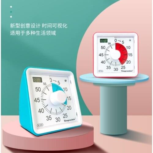 Visual time management with self-alert timer J03