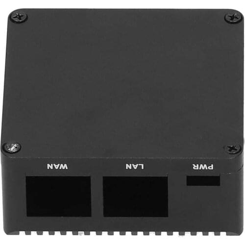 Aluminum Alloy Protective Case Black Cooling for NanoPi R2S Heat Dissipation Shell High quality