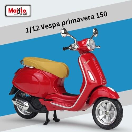 1:12 Maisto Vespa Primavera 150 Scooter Diecast Motorcycle