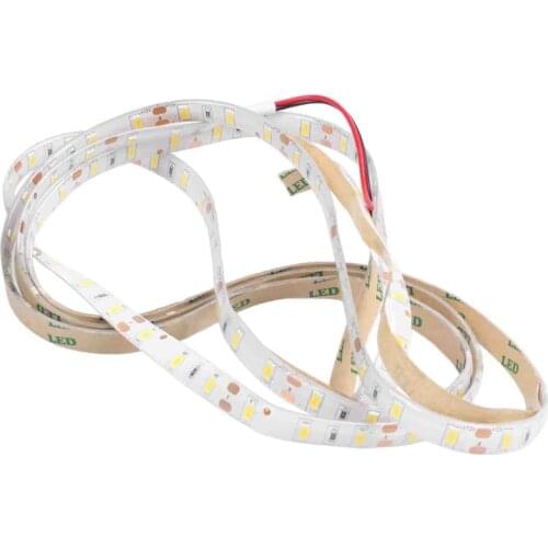 2M Waterproof LED light bar 120-5630 SMD Strip Light Garland Decoration for Car / Bike DC 12V (Warm White)
