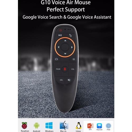 20pc/lots DHL free G10 Fly Air Mouse For Gyro Sensing Game With Voice Control