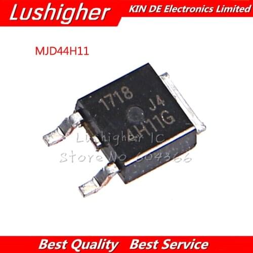 10pcs MJD44H11T4G TO-252 4H11G J44H11G TO252 MJD44 MJD44H11 Transistor New Original