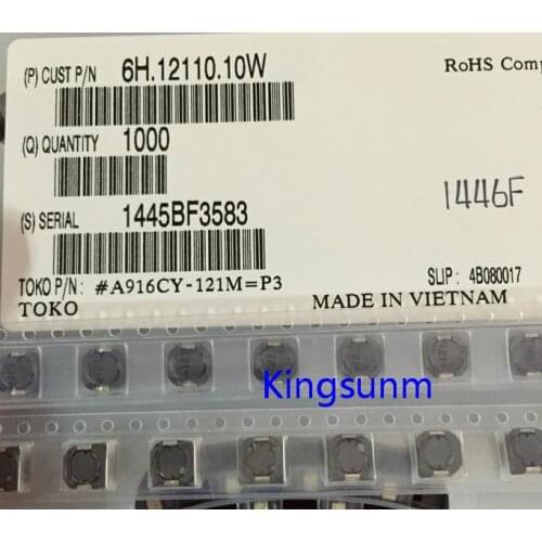 Free shipping 10pcs A916CY-121M=P3 TOKO 120UH