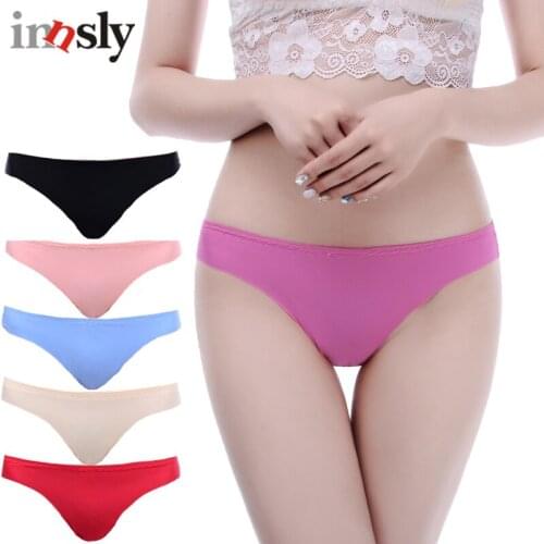 Summer Cool Panties Women Sexy Seamless Briefs Thin Ice Silk T-Back Female Big Size Ladies Underwear