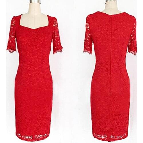 Summer womens clothing womens dresses lace dress plus size M-10xl size clothing european clothing WOMEN clothes 1743