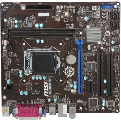 MSI CSM-B85M-P32 Desktop Motherboard LGA 1150 Intel B85 SATA 6Gb/s USB 3.0 Micro ATX Intel Original Used Motherboard
