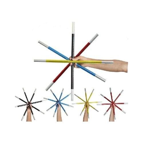 Multiplying Wand(Multi Color,50cm) Professional Magicians Magic Split Wand Magic Tricks Stage Gimmick Props Accessories Comedy