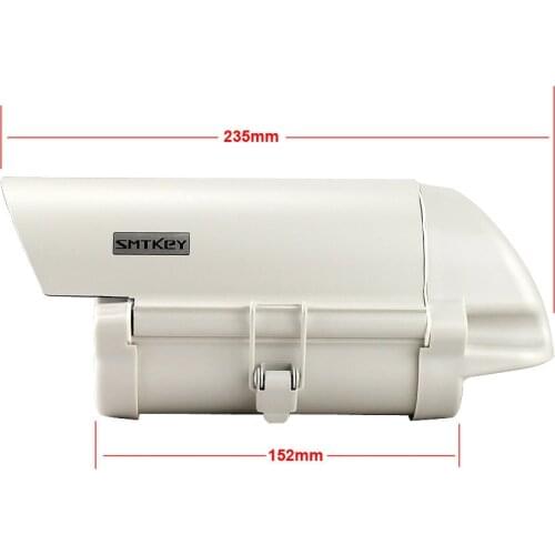 Surveillance Outdoor Security CCTV Camera Aluminum Metal Shield Housing for box camera