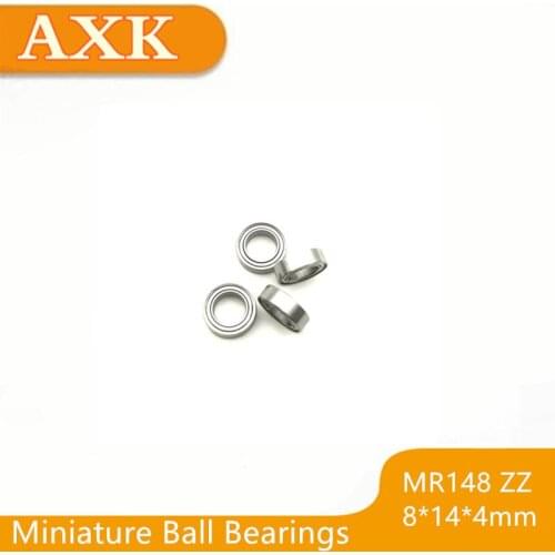 2019 New Arrival Limited Mr148zz Abec-1 (50pcs) 8x14x4mm Miniature Ball Bearings