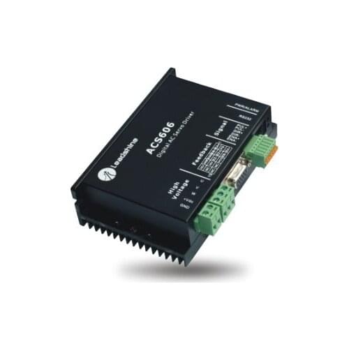 Free shipping New Leadshine DC servo driver ACS606 work at 24-60VDC 3-phase servo drivers can push 50W-200W BLM servo motor