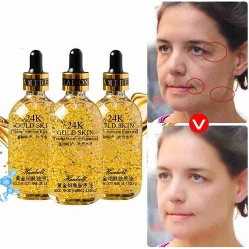 30ml Gold Shrinking Essence Hydrating Essence Niacinamide Original Fluid Anti-aging Face Serum Face Care