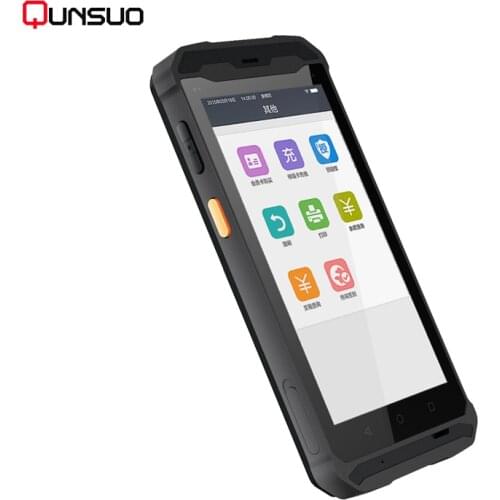 PDA Scanner Handheld Android 9.0 POS Terminal Barcode Scanner 2D 4G WiFi Zebra Bar code Reader Data Collector