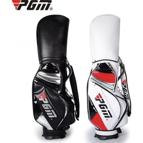 Pgm Pu Leather Standard Golf Bag Men Women High Capacity Waterproof Golf Club Bag Golf Training Travelling Package D0076
