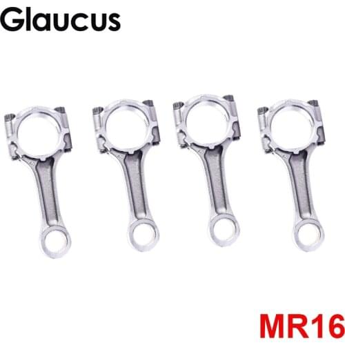 4pcs MR16DDT MR16 engine connecting rod conrod for Nissan Juke Tiida Pulsar Sylphy X-Trail Teana L33 Deltawing Sentra SR 1.6L