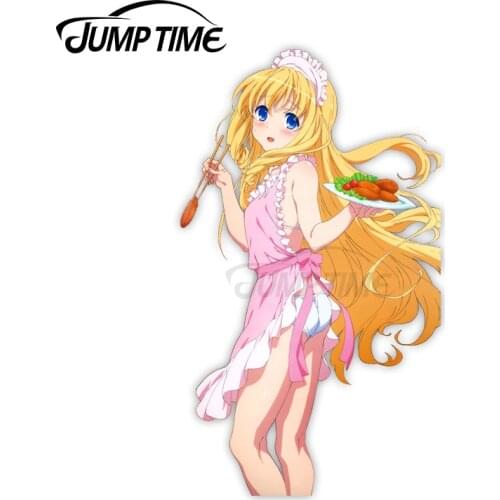 Jump Time Amagi Brilliant Park Latifa Fleuranza 1 7.5 Anime Sexy Girl Vinyl Decal Window Car stickers
