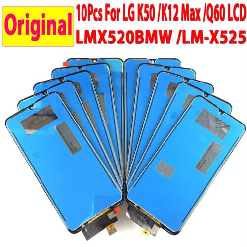 10 Piece 6.26''For LG K50 K12 Max LCD Display Touch Screen Assembly Digitizer Replacement For LG K50 LCD