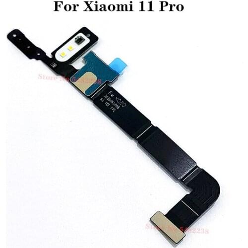 100% Original Flash Lamp Connector For Xiaomi Mi 11 Pro Mi11Pro Flashlight Back Camera Laser zoom Sensor Flex Cable Replacement