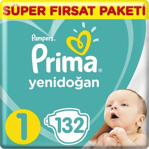 No:1 PAMPERS 2-5 kg Baby Diaper Newborn Nappy Toilet Training Diapering Disposable Swaddlers 132 pcs Hypoallergenic Diapers