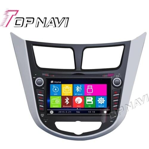 WANUSUAL 7" Car DVD GPS For Hyundai Verna Car Radio Multimedia Audio Stereo In Dash,Wince System