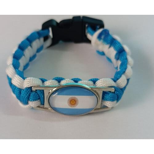 Infinity love Argentina bracelet Argentina country bracelet fashion man and woman handmade rope bracelets Argentina bangles