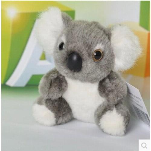About 10cm koala bear plush toy koala doll one lot/ 10 pieces ,babys toy gift b9688