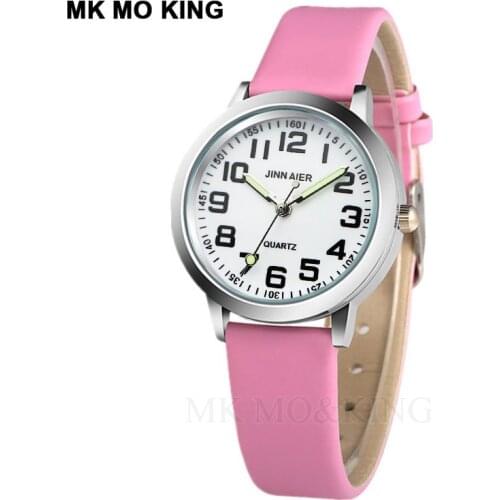 Childrens Watch Casual Arbor Digital Quartz Boy Clock 7 Color Leather Jelly Girl Wrist Watches clock relogio montre enfant