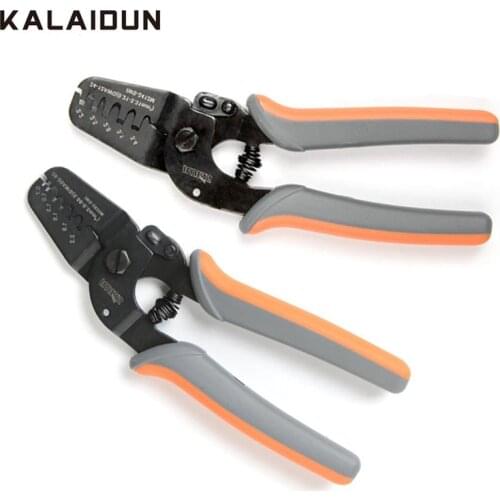 KALAIDUN Pliers Terminals Crimping Tool Crimper Crimp AWG24-12/AWG28-20 JAM, Molex, Tyco, JST Connectors Electrical Hand Tools
