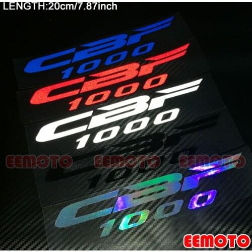 Motorcycle helmet Body Shell Tank Pad Motorbike Fairing Reflective Decals decoration Stickers for HONDA CBF1000 CBF 1000