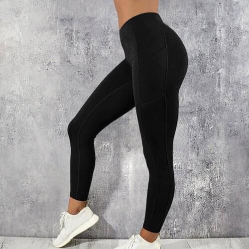 Seamless Leggings Gym Sportswear Yoga Workout Pants Fitness Tights Women Workout Pants Yoga Work Out Leggings with Pockets