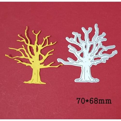 Metal cutting die tree 70*68mm craft die branch template for diy Scrapbooking emboss paper card making die mould stencil