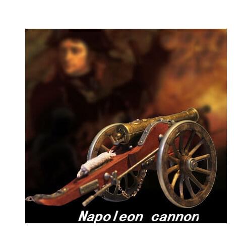 Napoleon artillery metal decoration lighter room crafts decoration ancient cannon decoration